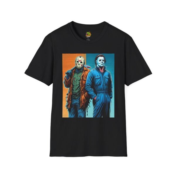 Michael Myers Vintage Shirt | Jason Voorhees Funny Horror Tee - Image 5