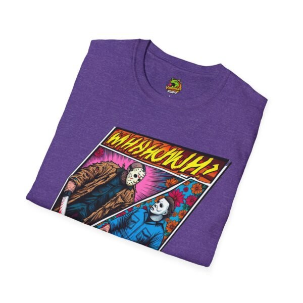 Michael Myers Funny Vintage Halloween Shirt | Horror Tee - Image 56