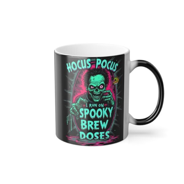 Hocus Pocus Mug | Witchy Heat Reveal Coffee Cup | Color Changing Halloween Mug | Magical Fall Drinkware | Unique Christmas Gift Idea - Image 4