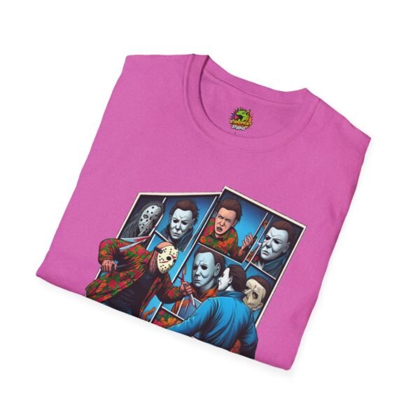 Funny Michael Myers Shirt | Jason & Michael Horror Picnic Tee - Image 64