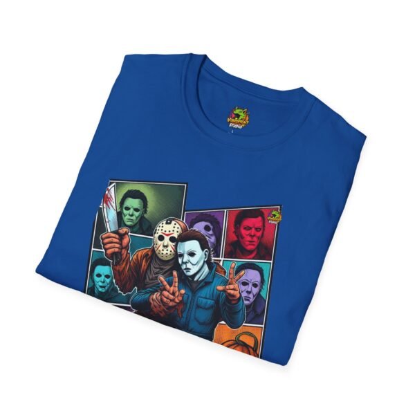 Jason Voorhees & Michael Myers Funny Shirt | Halloween Picnic Tee - Image 44
