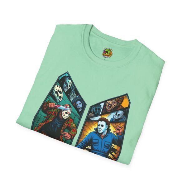 Michael Myers Shirt | Jason & Michael Funny Horror Movie Tee - Image 28