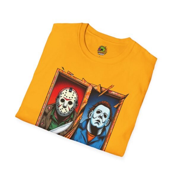 Michael Myers Vintage Tee | Jason Voorhees Funny Picnic Scene - Image 16
