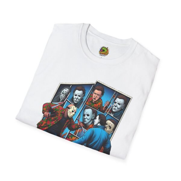 Funny Michael Myers Shirt | Jason & Michael Horror Picnic Tee - Image 4