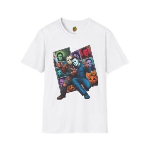 Jason Voorhees & Michael Myers Funny Shirt | Halloween Picnic Tee