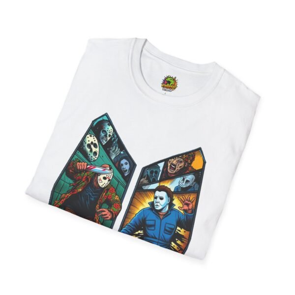 Michael Myers Shirt | Jason & Michael Funny Horror Movie Tee - Image 4
