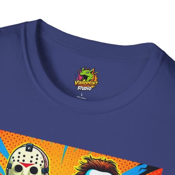Jason Voorhees & Michael Myers Shirt | Funny Halloween Horror Tee - Image 47