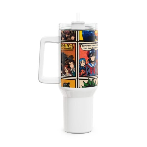 Stanley Tumbler | Geek and Anime Themed Drinkware for Gamers | Colorful Cartoon Tumbler - Image 2