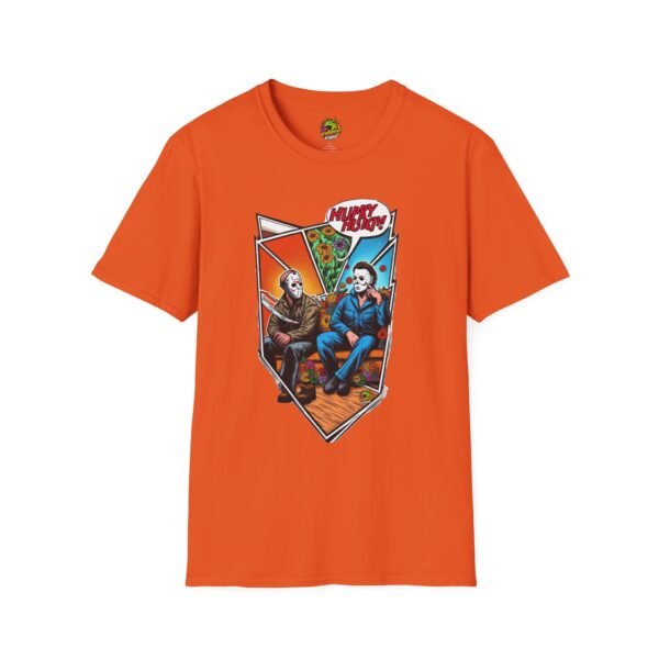 Michael Myers Shirt | Jason & Michael Picnic T-Shirt | Funny Horror Tee - Image 17
