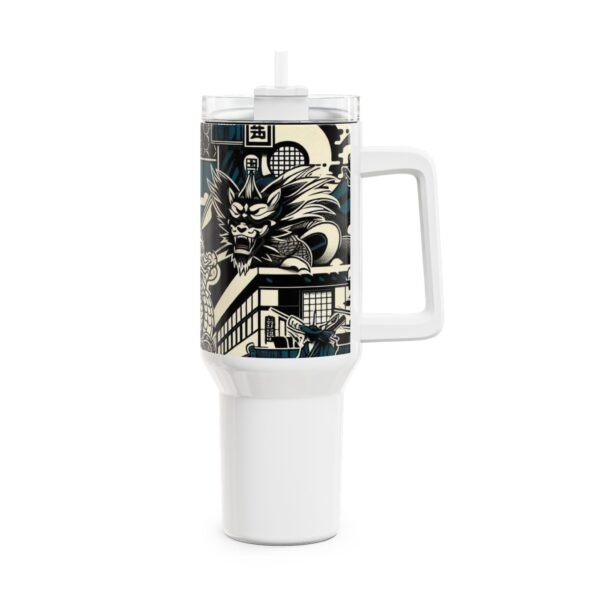 Stanley Tumbler | Comics and Anime Geek Drinkware for Gamers | Colorful Cartoon Tumbler - Image 4