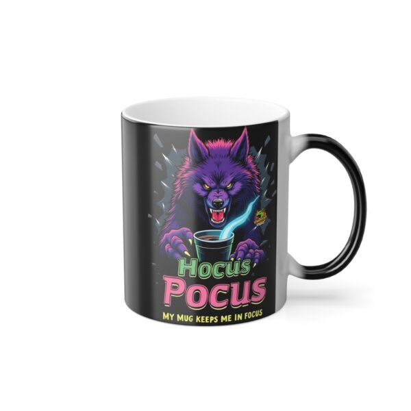 Hocus Pocus Mug | Color Changing Magic Mug | Witchy Halloween Drinkware | Heat Reveal Cup | Fall Mug | Christmas Gift Idea | Spooky  Mug - Image 4