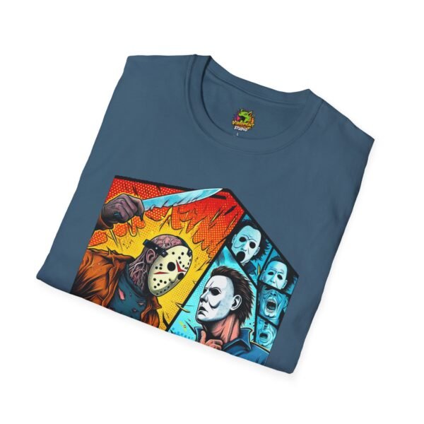 Michael Myers Vintage Shirt | Jason & Michael Halloween Tee - Image 40