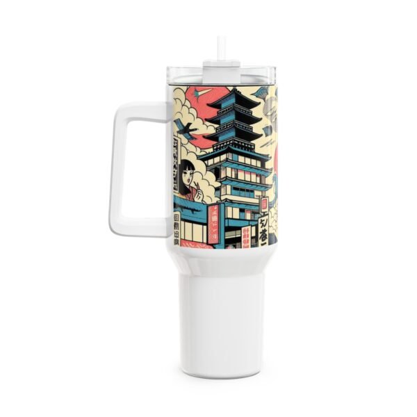 Stanley 1913 Tumbler | Geek Themed Drinkware for Anime Fans | Colorful Cartoon Tumbler - Image 2