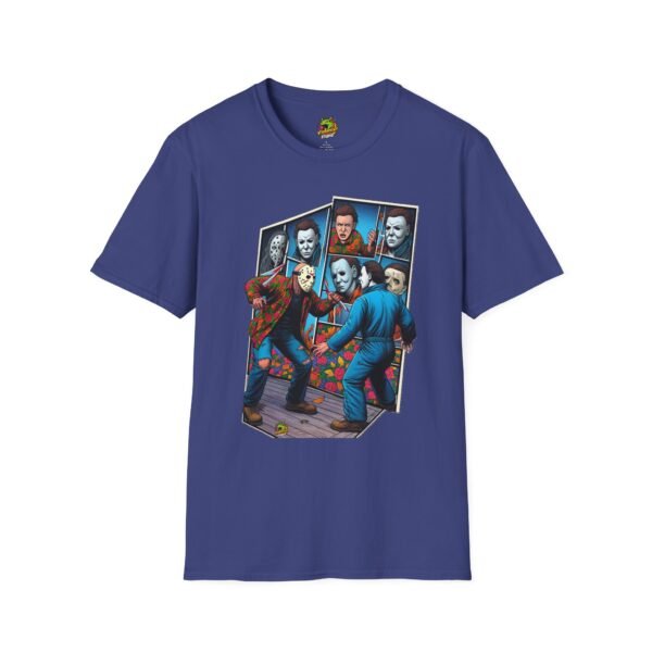 Funny Michael Myers Shirt | Jason & Michael Horror Picnic Tee - Image 45