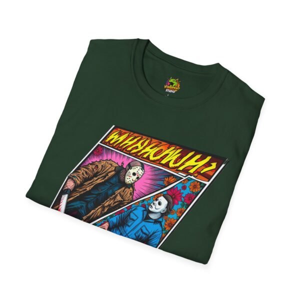 Michael Myers Funny Vintage Halloween Shirt | Horror Tee - Image 32
