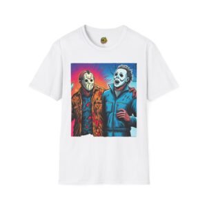 Jason Voorhees & Michael Myers Shirt | Funny Vintage Halloween Tee