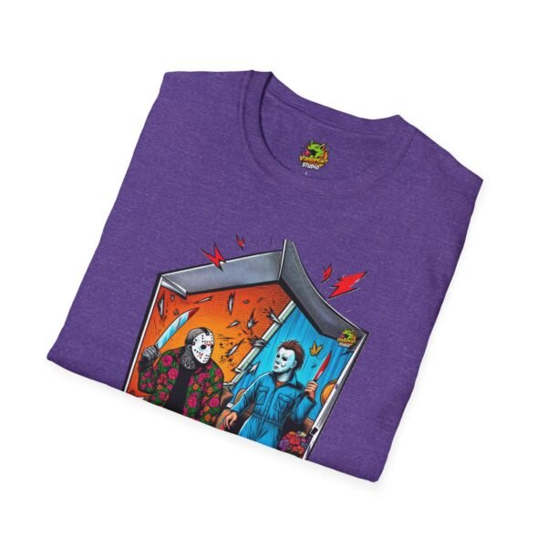 Michael Myers Shirt | Jason Voorhees Funny Picnic Halloween Tee - Image 56