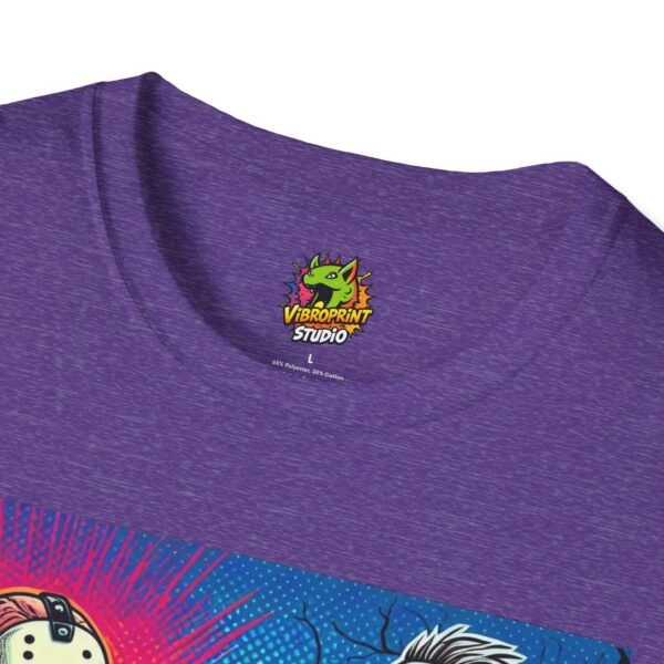 Jason Voorhees & Michael Myers Shirt | Funny Vintage Halloween Tee - Image 55