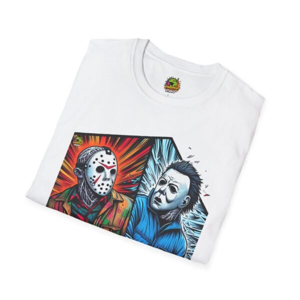Funny Jason & Michael Myers Shirt | Halloween Horror T-Shirt - Image 4