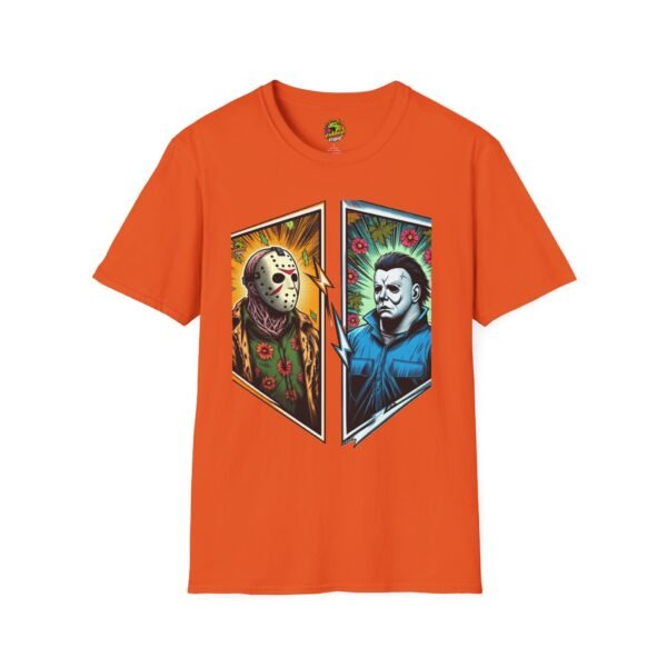 Michael Myers Shirt | Jason Voorhees Funny Vintage Horror Tee - Image 17