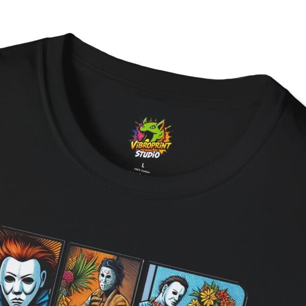 Jason Voorhees & Michael Myers Funny Shirt | Halloween Horror Tee - Image 7