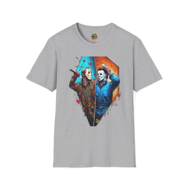 Michael Myers Vintage Tee | Jason Voorhees Funny Horror Shirt - Image 9