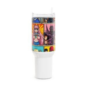 Stanley Tumbler | Comics and Anime Themed Tumbler for Geeks | Colorful Geek Drinkware