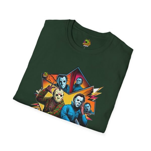 Jason Voorhees & Michael Myers Shirt | Funny Halloween Horror Tee - Image 32