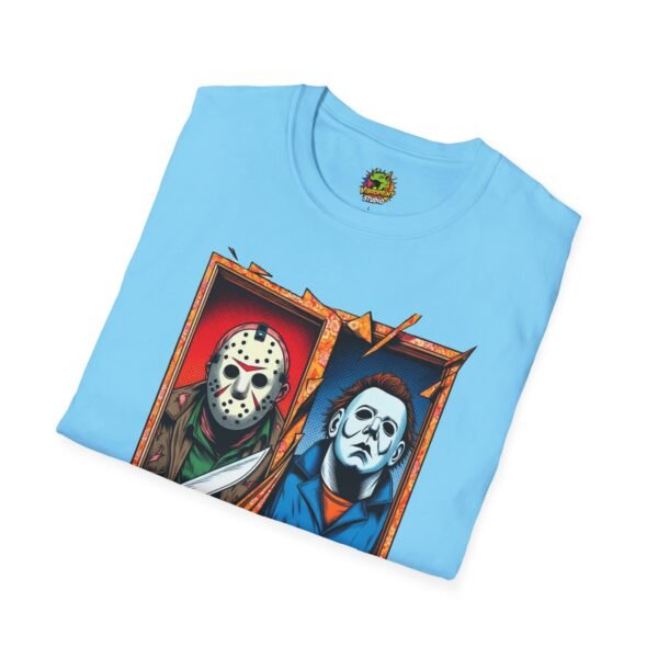 Michael Myers Vintage Tee | Jason Voorhees Funny Picnic Scene - Image 36