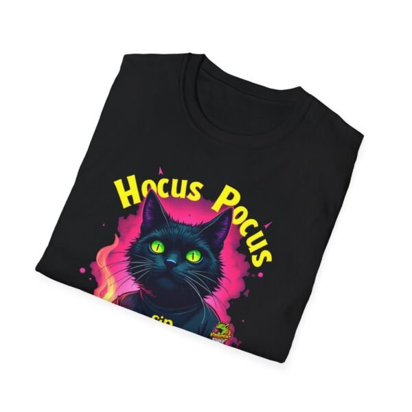 Fall Seasoned Shirt | Hocus Pocus Shirt | Fall Season Shirt | Retro 80s Neon | Spooky Season Tee | Coffee Lover Gift | Autumn Fun - Image 4