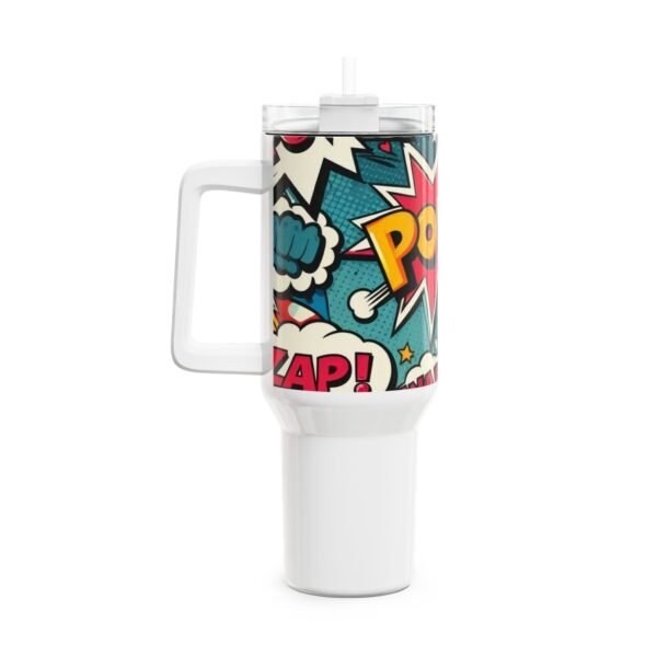 Stanley 1913 Tumbler | Cartoon Themed Drinkware for Anime Fans | Colorful Geek Tumbler - Image 2