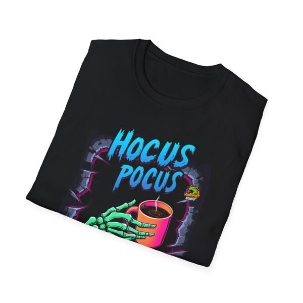 Fall Seasoned Shirt | Hocus Pocus Shirt | Fall Season Shirt | 80s Retro Vibe | Spooky Halloween Tee | Coffee Lover Tee | Autumn Fun - Image 4