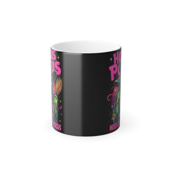 Hocus Pocus Mug | Witchy Color Changing Heat Reveal Mug | Halloween Coffee Cup | Fall Drinkware | Magical Christmas Gift Idea