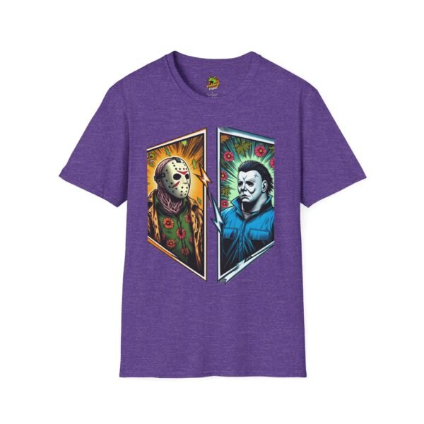 Michael Myers Shirt | Jason Voorhees Funny Vintage Horror Tee - Image 53