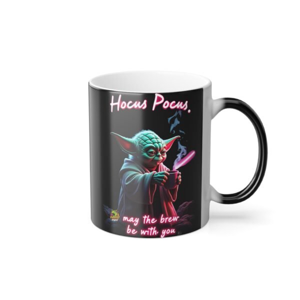 Hocus Pocus Mug | Heat Reveal Magic Mug | Color Changing Witchy Coffee Cup | Spooky Halloween Drinkware | Fall & Christmas Gift Idea - Image 4