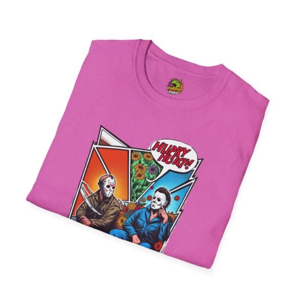 Michael Myers Shirt | Jason & Michael Picnic T-Shirt | Funny Horror Tee - Image 64