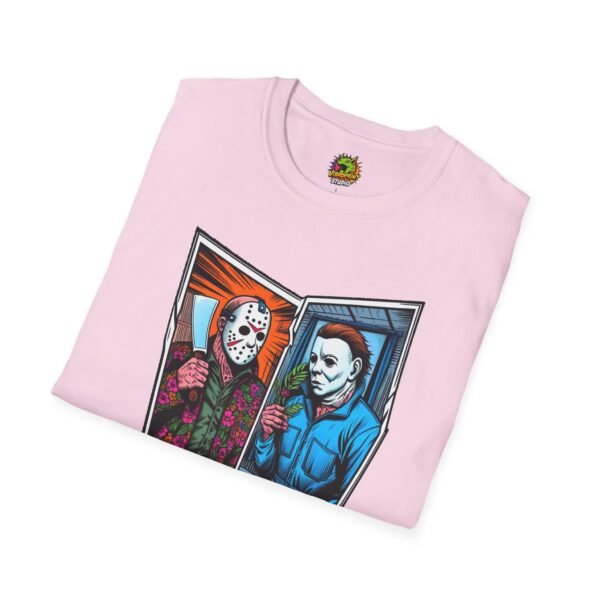 Jason Voorhees & Michael Myers Shirt | Funny Halloween Horror Tee - Image 60