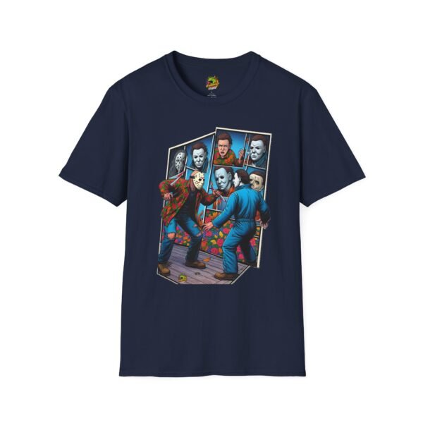 Funny Michael Myers Shirt | Jason & Michael Horror Picnic Tee - Image 49