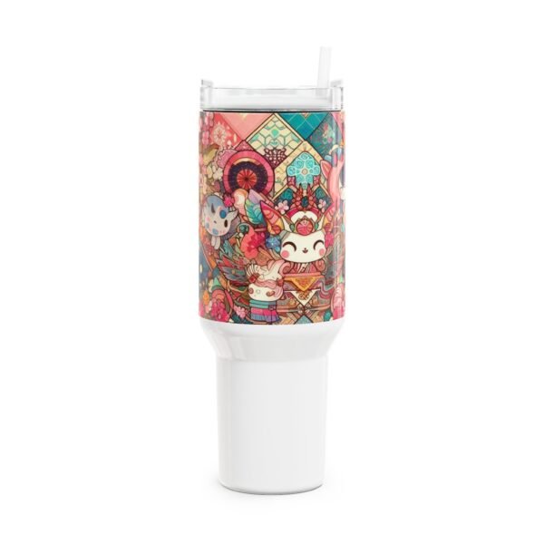 Stanley Comics Themed Tumbler | Colorful Drinkware for Gamers and Anime Fans | Geek Tumbler