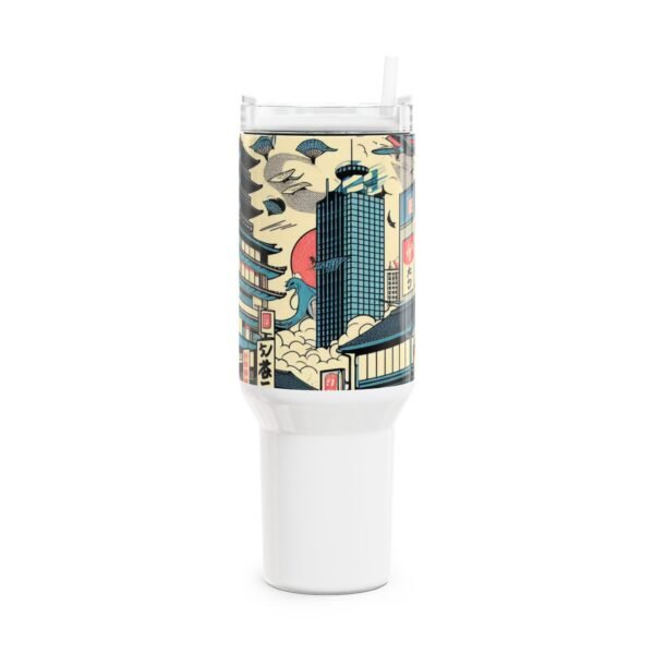 Stanley 1913 Tumbler | Geek Themed Drinkware for Anime Fans | Colorful Cartoon Tumbler