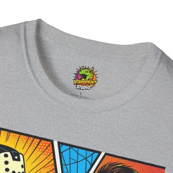 Jason & Michael Halloween Shirt | Funny Vintage Horror Tee - Image 11