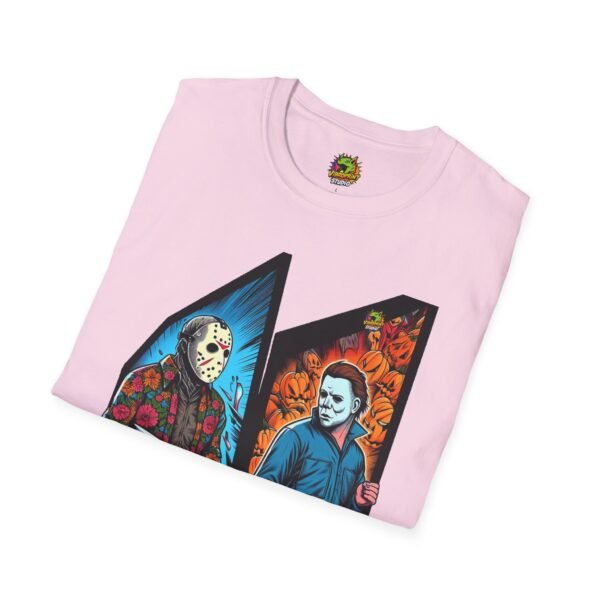 Jason Voorhees & Michael Myers Funny Halloween Shirt - Image 60