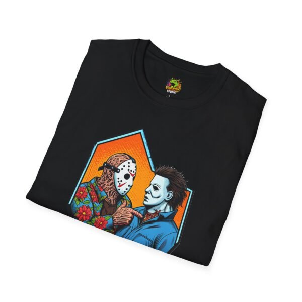 Michael Myers Vintage Shirt | Jason & Michael Funny Horror Tee - Image 8