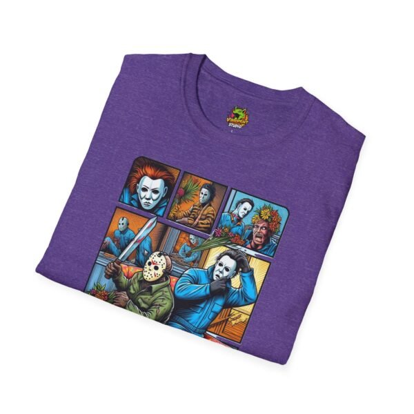 Jason Voorhees & Michael Myers Funny Shirt | Halloween Horror Tee - Image 56