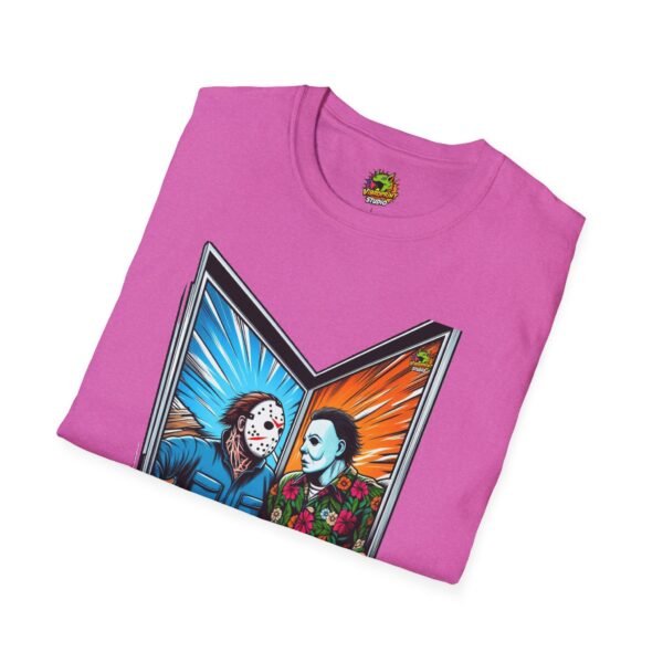 Funny Michael Myers Shirt | Jason Voorhees and Michael Halloween Tee - Image 64