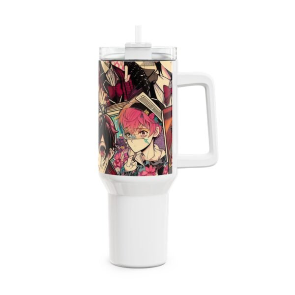 Stanley Comics Tumbler | Colorful Anime Geek Drinkware | Cartoon Tumbler for Gamers - Image 4