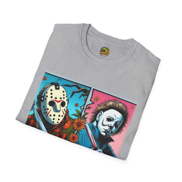Michael Myers Vintage Shirt | Jason Voorhees Funny Horror Picnic Tee - Image 12