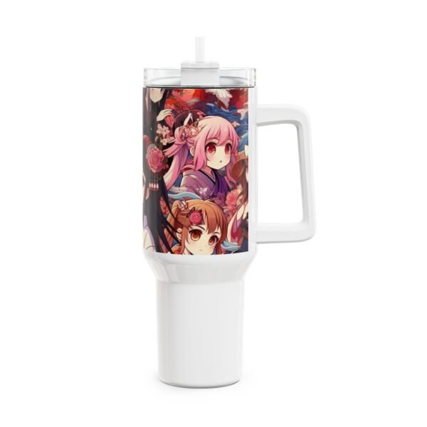 Stanley 1913 Tumbler | Geek Drinkware for Anime Fans | Colorful Cartoon Tumbler for Gamers - Image 4