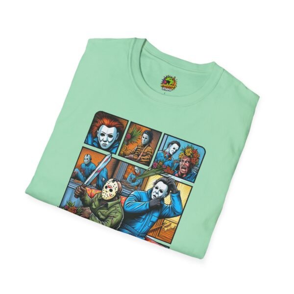 Jason Voorhees & Michael Myers Funny Shirt | Halloween Horror Tee - Image 28