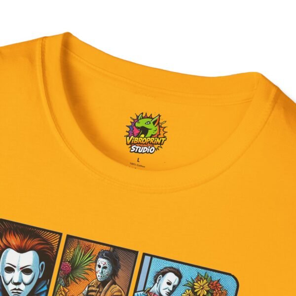 Jason Voorhees & Michael Myers Funny Shirt | Halloween Horror Tee - Image 15